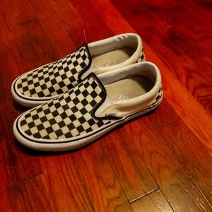 Vans checkerboard pro slip-ons